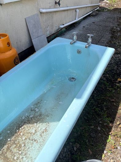 Cast Iron, Bath , toilet , sink set