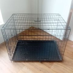 Large dog crate