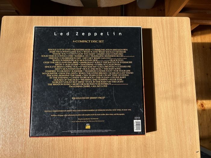 Led Zeppelin - 4 CD BoxSet (4)