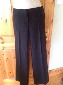 NEXT Maternity Tailored Black Trousers 10L