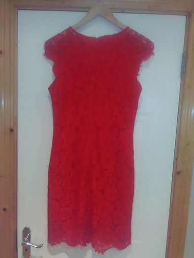 J&J Ladies red dress