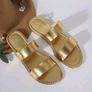 PRICE DROP Quick sale gold sandals size 40 Image 2