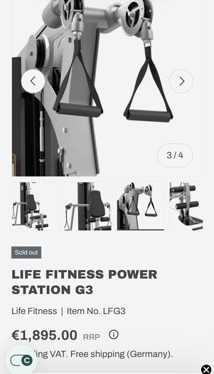 Rare G3 life fitness multi gym