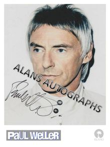 Paul Weller Autograph