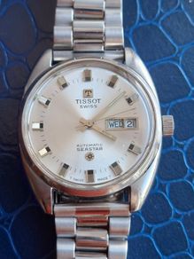 Vintage Tissot watch 1970's. The automatic movement. Working.
