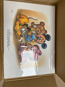 Joan Vizcarra original Baby  Mickey Minnie Pluto