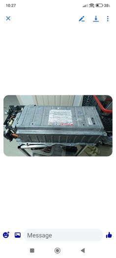 Toyota aqua and Prius second generation hybrid battery
