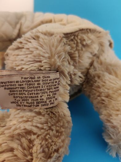 Burberry 'fragrance' Teddy Bear With Removable Burberry Mac