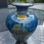 Lovely Louis Mulcahy pottery Vase handmade in Dingle Image 2