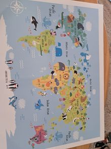 kids map picture