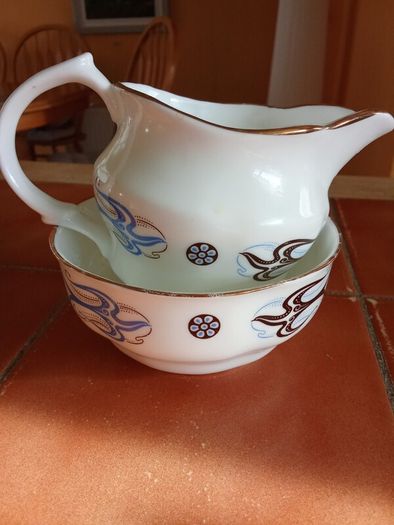 Bone China Jug and Sugar Bowl