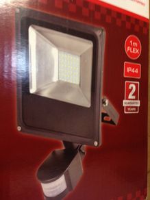 LED Flood light with PIR