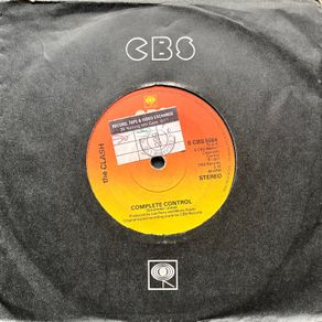 7" single The Clash Complete Control