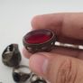 Antique Style Ring Collection 15 Mixed Brass, Glass & Stone Rings Image 10
