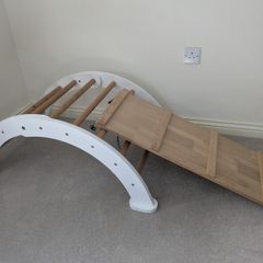 Toddler Climbing Arch and Slide