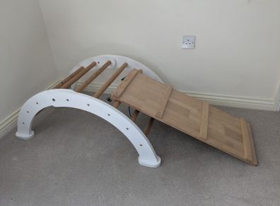 Toddler Climbing Arch and Slide