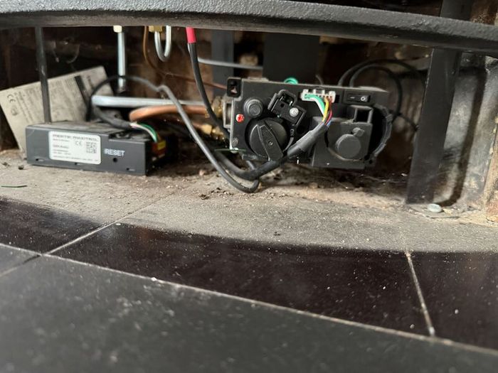 Remote Control Gas Fire Insert