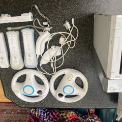 wii console and accesories