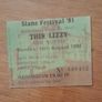 Thin Lizzy replica concert ticket Image 2