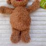 Sesame Street Sesamstraat Tommie Plush Rubo Toys 2005 Vintage Sesame Workshop approx. 28- 32 cm. Please see photos Image 4