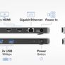 Plugable Thunderbolt 4 Docking Station for 4K Quad Monitors, 100W Laptop Charging Image 2