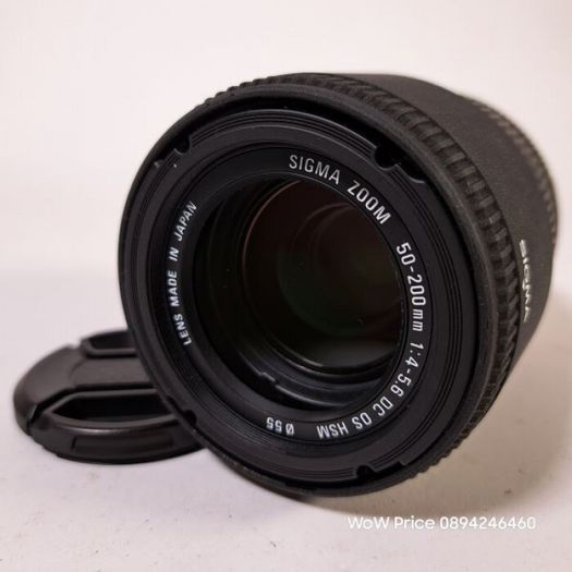 Sigma Zoom 50-200mm f/4-5.6 DC OS HSM Lens for Nikon - Tested & Working