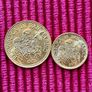 San Marino 1979 Gold Coins 2 & 1 Scudi Set Rare Image 3