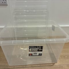 Plastic Storage Box With Lid