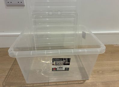 Plastic Storage Box With Lid
