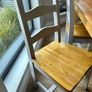 dining table, chairs and bench Image 5