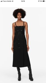 Zara limited edition satin midi dress. New. Size M. RRP99