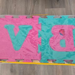 Alphabet play foam