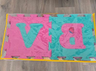 Alphabet play foam