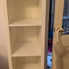 Ikea Billy narrow bookcase, white, 40 x 28 x 160m