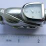 Vintage Miniature Golf Bag Desk Clock Chrome Plated - works well Image 9