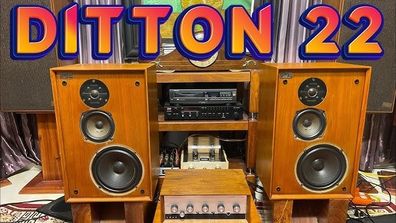 Audio Gold Legendary Celestion Ditton 22's standmount the Ls35A Beater