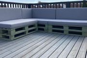 Handmade foam cushions for garden furniture / sunbed / pallets / camper van/ boat/ windows