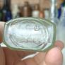 473 - Set of 6 Vintage Clear Glass Cork Screw Top Collectible Decorative Bottles Image 9