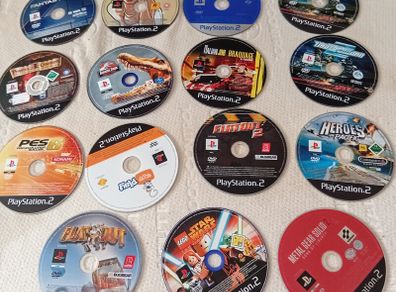 PS2 Disc Only games