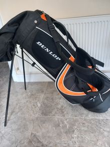 Dunlop golf bag with stand
