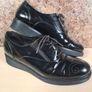 Womens MARCO MOREO shoes black brogues platform heel Size UK 5 EU 38 Image 2
