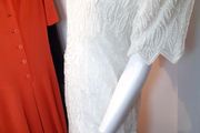 Laurence Kazar Silk beaded vintage dress 80s