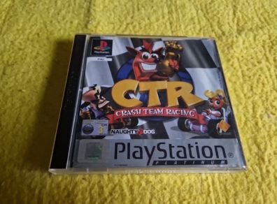 CTR Crash Team Racing PlayStation1 ps1 PlayStation2 ps2 games Original