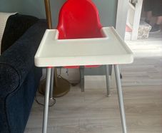 Ikea Antilop Red High Chair