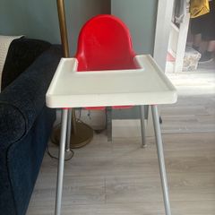 Ikea Antilop Red High Chair