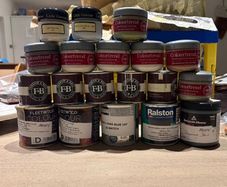 Multiple paint samples
