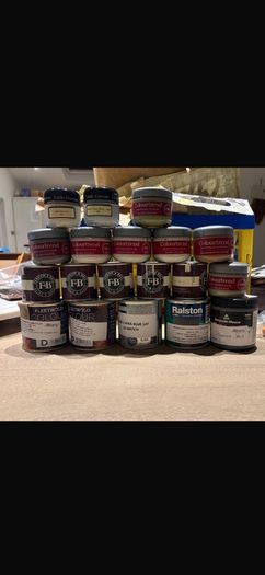 Multiple paint samples