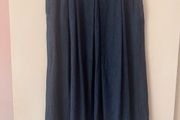 Denim skirt maxi