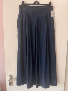 Denim skirt maxi