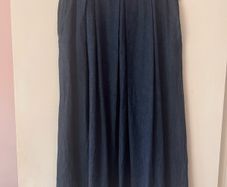 Denim skirt maxi